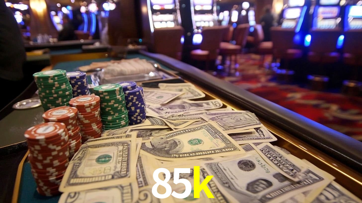 Slots com jackpots e giros grátis na 85k